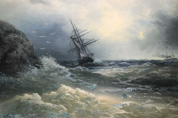 Рейнус Михаил Евгеньевич. Морской пейзаж